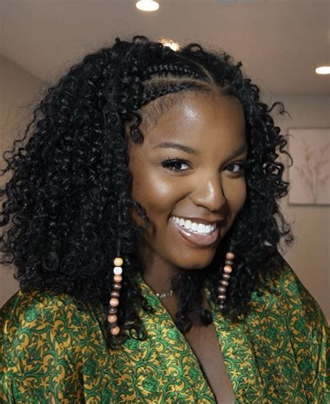 Layla Curl Clip-Ins | Curly crochet hair styles, Braids for black hair ...