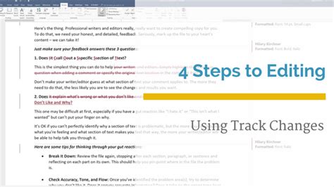 Image result for How to Use Track Changes