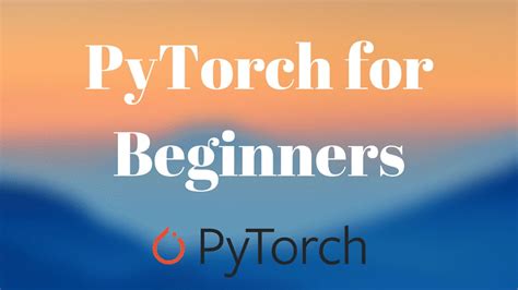 Image result for Using Pytorch Tutorial