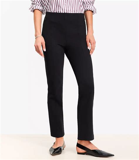Ponte Straight Pants