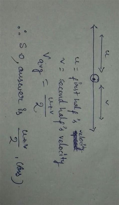 An auto travels the first half time with a uniform speed u and the next ...