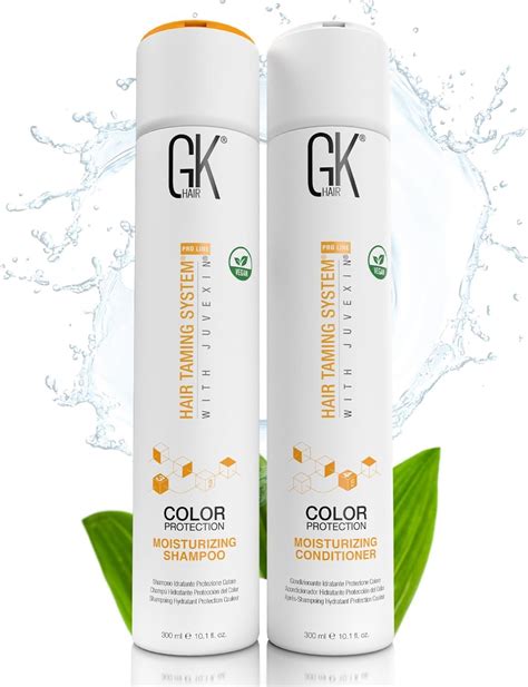 GK Hair Global Keratin Moisturizing Shampoo And Conditioner 300ml For ...