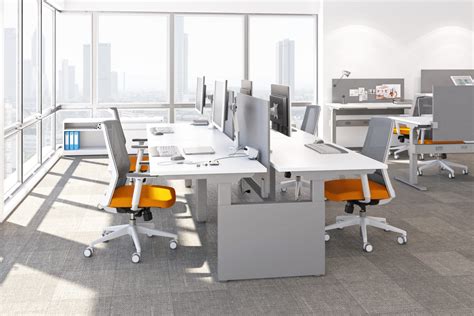 Adjustable Office Desks Workstations 的图像结果