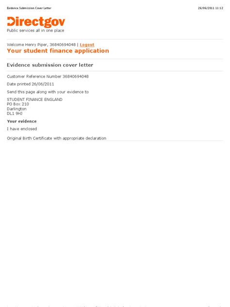 Evidence Letter Example 的图像结果