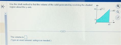 Image result for How to Find Volume Using Shell Method