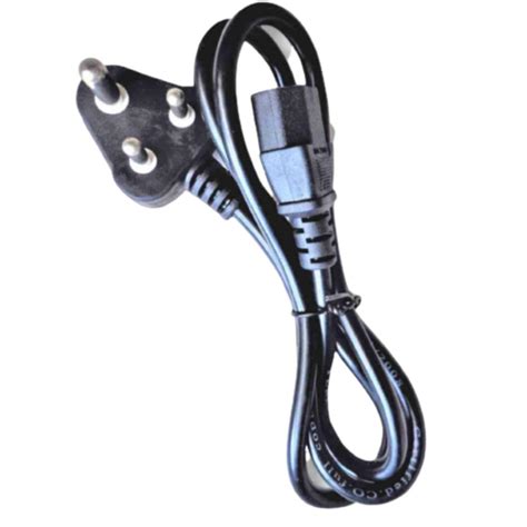 Computer Baba 1.5M 3 Pin PC Power Cable IEC Mains Kettle Lead ...