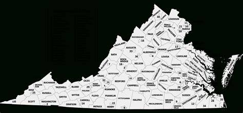 Regions Of Va Map