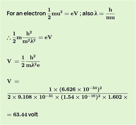 An electron beam can undergo diffraction by crystals. Through what ...