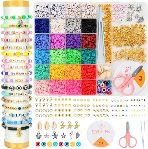 Satmarhz Bracelet Making Set for Girls, Jewellery Making Kit for Kids ...