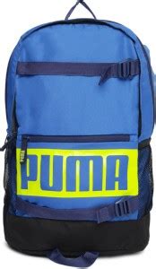 PUMA Deck Backpack 30 L Laptop Backpack Blue - Price in India ...