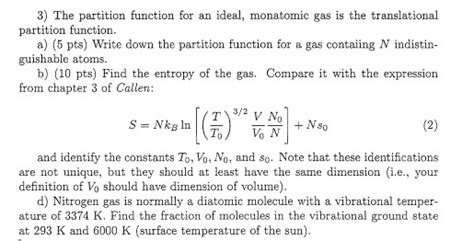 Image result for Partition Function of Monoatomic Gas Using Maxwell