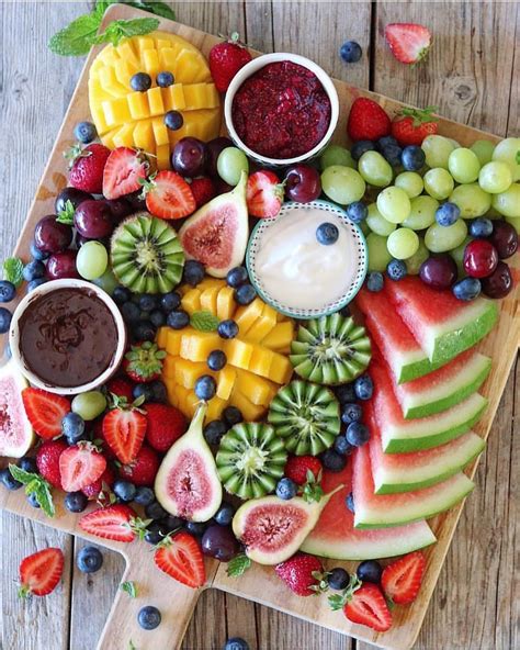 letscookvegan: “Fresh fruit platter by @the_smallseed_ 💖 with coconut ...