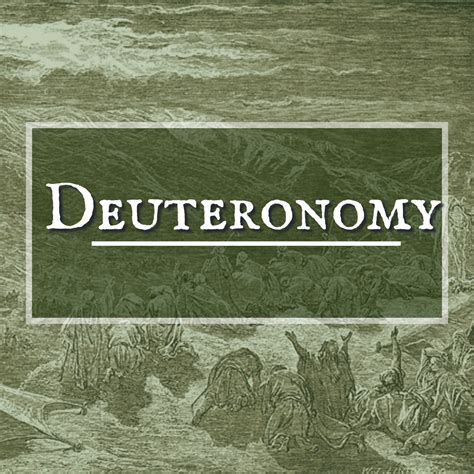 Deuteronomy — Scripture Paths