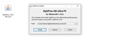 How to Fix OptiFine Not Opening with Java 的图像结果