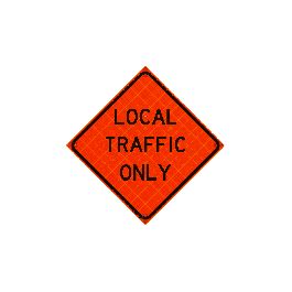 Local Traffic Only Sign 的图像结果