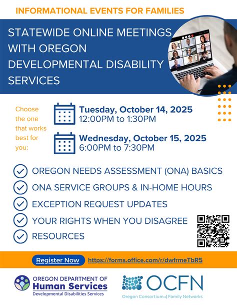 OCFN Family Info Session with Oregon Developmental Disability Services ...
