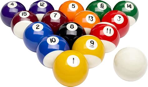 JBB American Pool Ball Set (57 mm 16 Balls) : Amazon.in: Sports ...