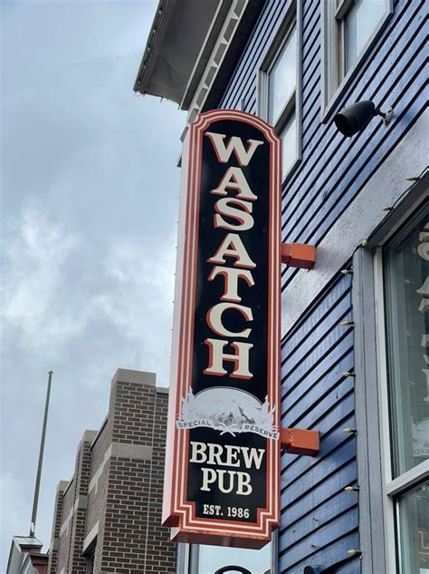 【春ユタ生活】Wasatch Brew Pub ＠Park City | まあちゃんマンは行く！ テキサスからモーターホームでの旅
