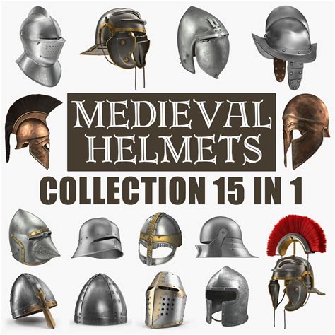 Medieval Helmet Types