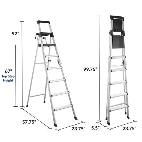 8-foot Signature Series Step Ladder - Cosco