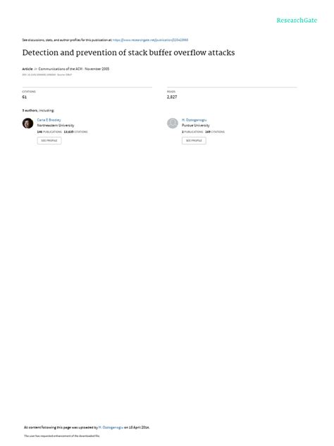 Image result for Stack Buffer Overflow Protection