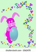 Image result for Happy Saturday Easter Bunny and Flowers