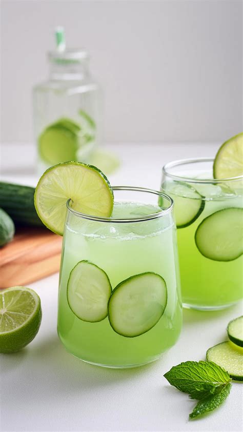 Cucumber Lime Agua Fresca | Refreshing & Hydrating Summer Drink