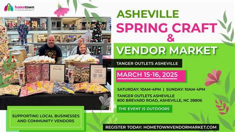 Tanger Outlets Asheville NC Market | Artisan Vendor Fair