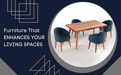 KENDALWOOD™ Furniture | 1 Year Warranty | Dining Table(57x35) with 4 ...