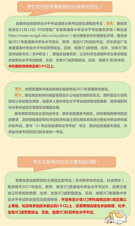 2017广东普通高中学业水平报考报名全图_广东招生网