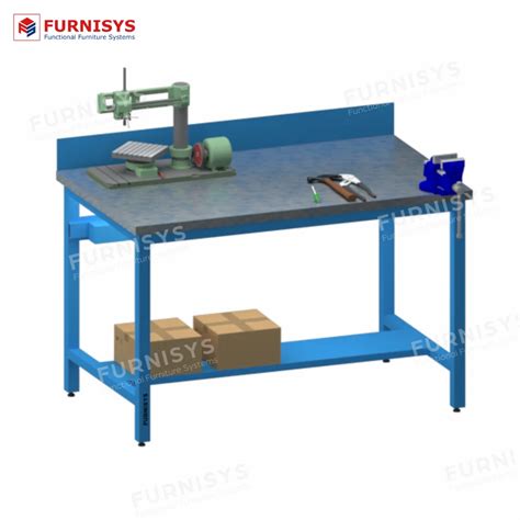 Mild Steel Industrial Workbench - Mild Steel Industrial Workbench ...