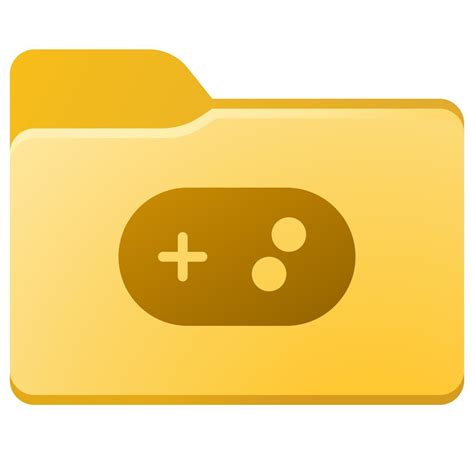 Games Folder Icon Windows 10ico Folder Icons