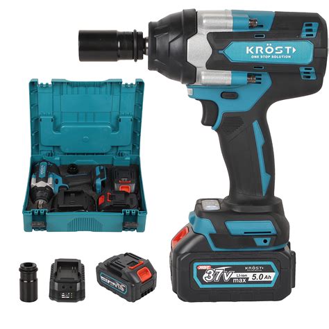 Buy KROST Pro Series 700NM Torque Cordless Impact Wrench 1/2 ...