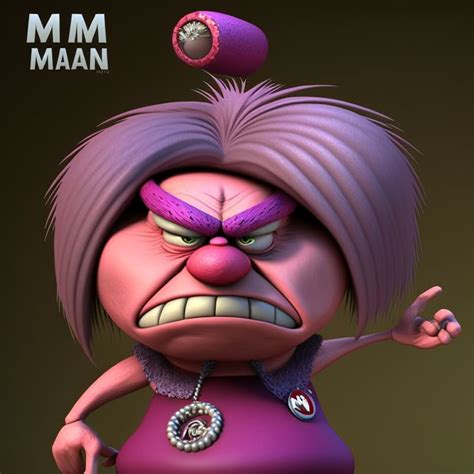 +15 Purple Cartoon Characters Explained - Eggradients.com