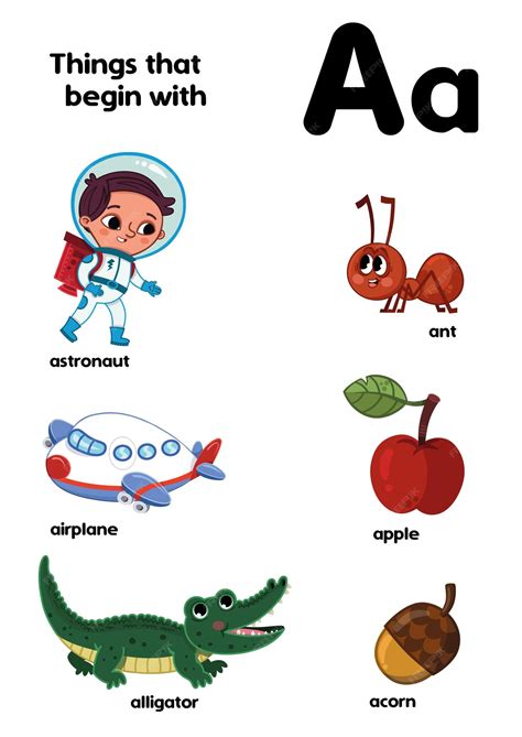 Objects That Start With Letter A