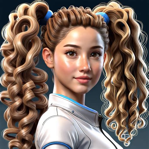 15 Curly Hair High Ponytail Ideas for Effortless Style - Burst of Style