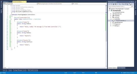 Routing in ASP.NET 的图像结果
