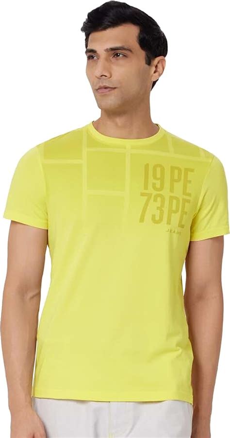Amazon.in: Yellows - Men's T-Shirts / Men's T-shirts, Polos & Shirts ...
