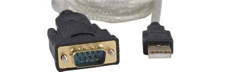 Ultima Cords & Cables USB to RS232 Serial Cable Converter Adapter RS232 ...