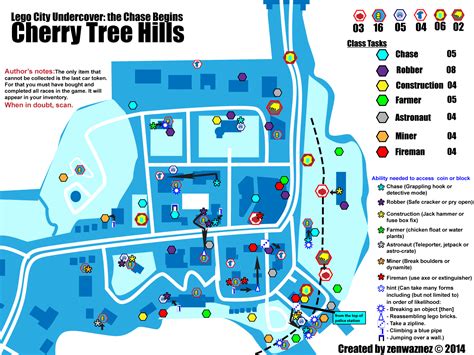 Lego City Undercover The Chase Begins Map