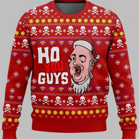 The Goonies Ho You Guys Ugly Christmas Sweater - gullprint.com