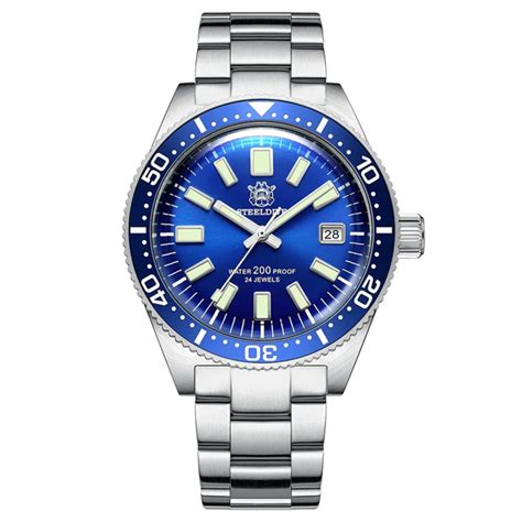 Steeldive SD1962 62MAS Automatic Watch Men - Blue – DREAM WATCHES