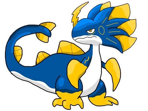 Denazaptor the Electric/Dragon Pokemon by K-Egg on DeviantArt