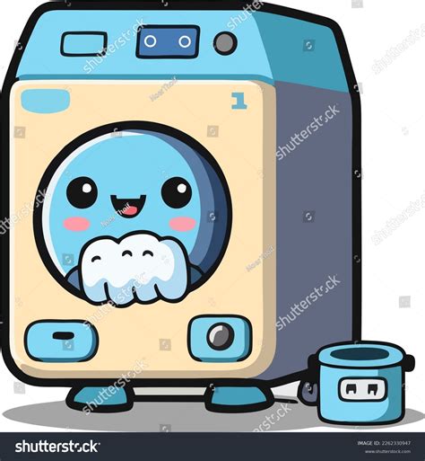 Cute Laundry Machine 的图像结果