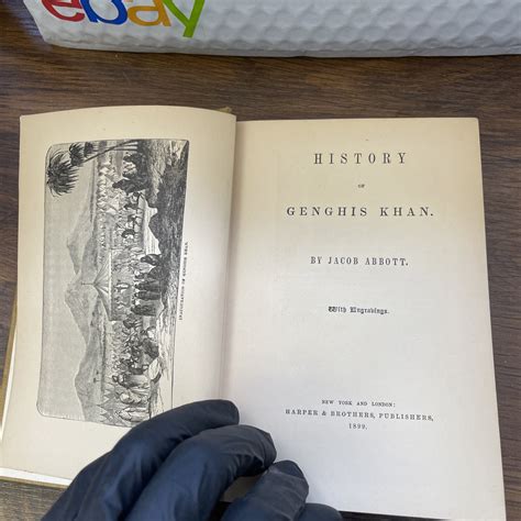 Old LIFE OF GENGHIS KHAN Book MONGOL EMPIRE EMPEROR India | Ubuy