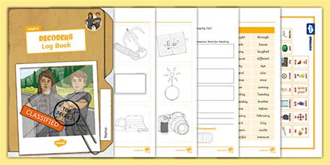 KS2 Level 5 Decoders Log Book - Primary Resources