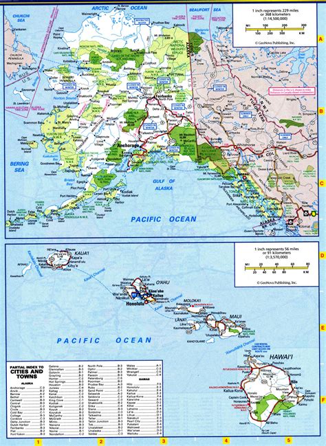 Alaska City Maps