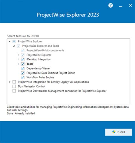 ProjectWise Web vs ProjectWise Explorer 的图像结果
