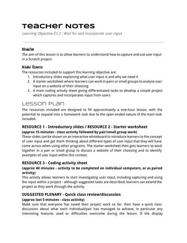 Image result for Lesson 16 Mouse Input Code