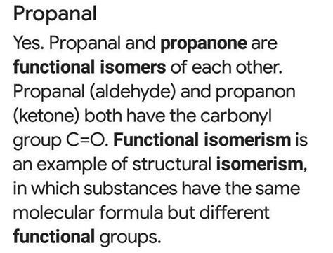 Functional isomers of propane Acetone Ethanol Ethyl methyl ether ...